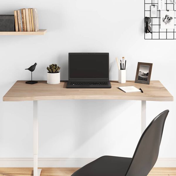 vidaXL Tablero de escritorio madera maciza de pino 100x60x2,5 cm