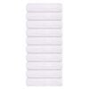 vidaXL Toallas de ba&ntilde;o FROGN 10 uds color blanco 100 x 150 cm 360 g/m&sup2;