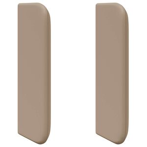 vidaXL Oreja de cabecero Marr&oacute;n 40,5 x 40,5 x 4 cm PVC