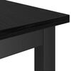 vidaXL Banca de Comedor 2 pcs Roble Negro 100 x 32,5 x 48,5 cm