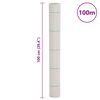 vidaXL Membrana de malezas PP blanca 1x100 m