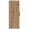vidaXL Armario de pared Roble artesanal 34,5 x 34 x 90 cm