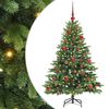vidaXL Árbol de Navidad artificial con 150 LED Verde 150 cm PE y PVC
