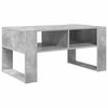 vidaXL Mesa de Caf&eacute; Gris Concreto 92 x 53 x 45 cm Madera de ingenier&iacute;a