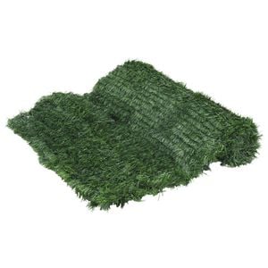 vidaXL Valla de c&eacute;sped artificial verde 1x10 m