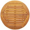 vidaXL Conjunto bistro 3 pcs Aceite Natural Madera de Acacia S&oacute;lida