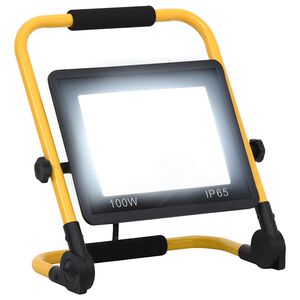 vidaXL Foco LED con asa 100 W blanco frío