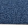 vidaXL Alfombra 20 pcs Azul Oscuro 50 x 50 cm 100% Polipropileno