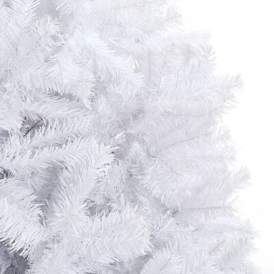 vidaXL Árbol de Navidad artificial preiluminado con luces blanco 500cm