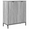 vidaXL Aparador Gris Sonoma 69,5 x 33 x 82 cm Madera de ingenier&iacute;a
