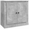 vidaXL Aparador de madera contrachapada gris hormig&oacute;n 70x35,5x67,5 cm