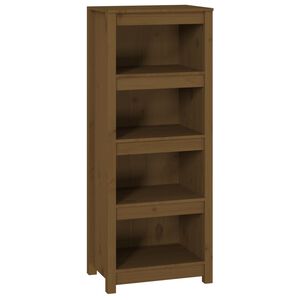 vidaXL Estanter&iacute;a madera maciza de pino marr&oacute;n miel 50 x 35 x 125,5 cm