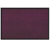vidaXL Felpudo Burdeos 60 x 40 x 1.2 cm Tela de peluche