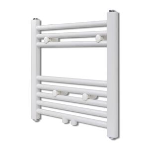 vidaXL Radiador toallero de ba&ntilde;o recto 480x480 mm