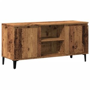 vidaXL Mueble de TV madera ingenier&iacute;a madera envejecida 102x35x50 cm