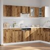vidaXL Conjunto de armarios de cocina de 11 piezas "Lyon" de madera de ingeniería de madera vieja
