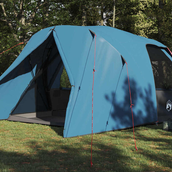 vidaXL Carpa de c&uacute;pula con techo Azul 500 x 314 x 206 cm