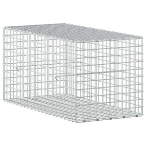 vidaXL Gabi&oacute;n con Alambre de 3,5 mm y Malla de 5x5 cm 50x100x50 cm