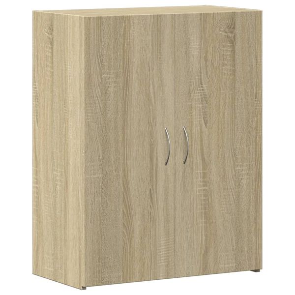 vidaXL Armario archivador madera ingeniería roble Sonoma 60x32x77,5 cm