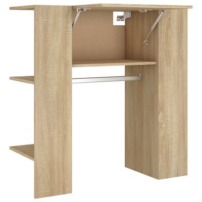 vidaXL Mueble de recibidor madera ingeniería roble Sonoma 97,5x37x99cm