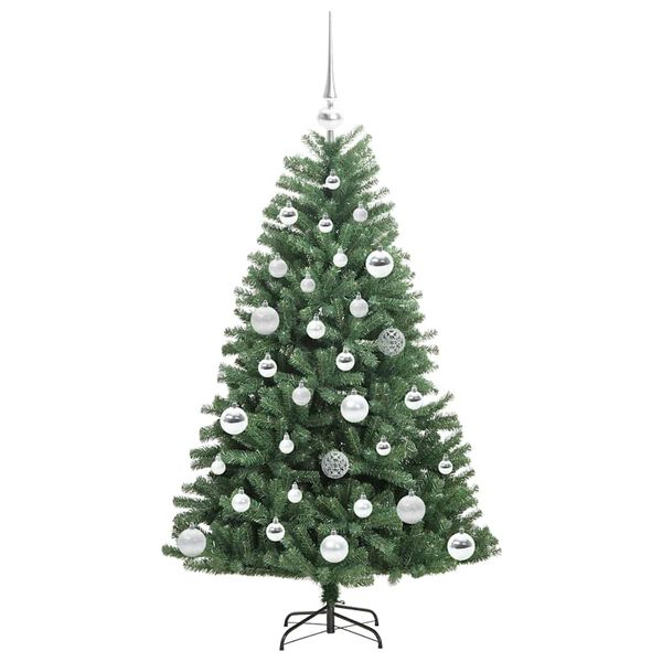vidaXL &Aacute;rbol de Navidad artificial con ramas articuladas Verde 120 cm