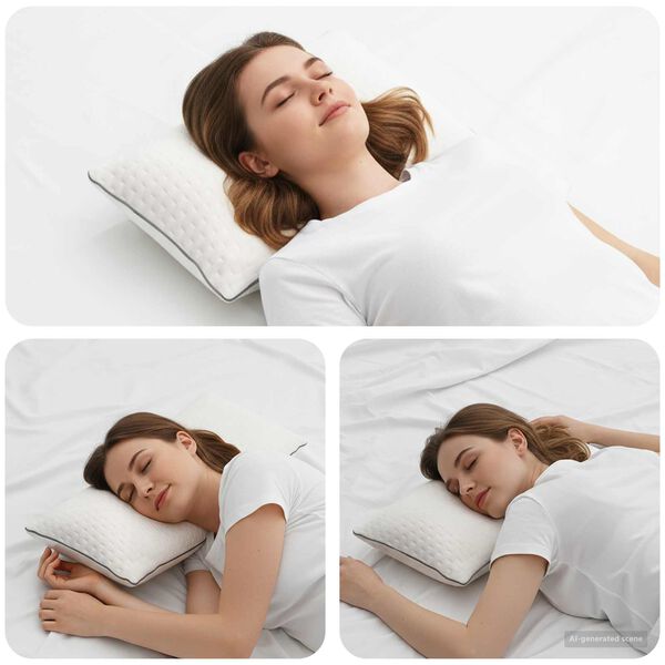 vidaXL Pillow para dormir Shread 50 x 30 x 11 cm Espuma Viscoel&aacute;stica