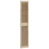 vidaXL Puerta de Armario con puerta 4 pcs Natural 140.5 x 2 x 59.5 cm