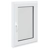 vidaXL Ventana de s&oacute;tano RISOR 60 x 100 cm PVC y vidrio Blanco