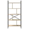 vidaXL Estante de libros Roble Sonoma 75 x 30 x 156 cm
