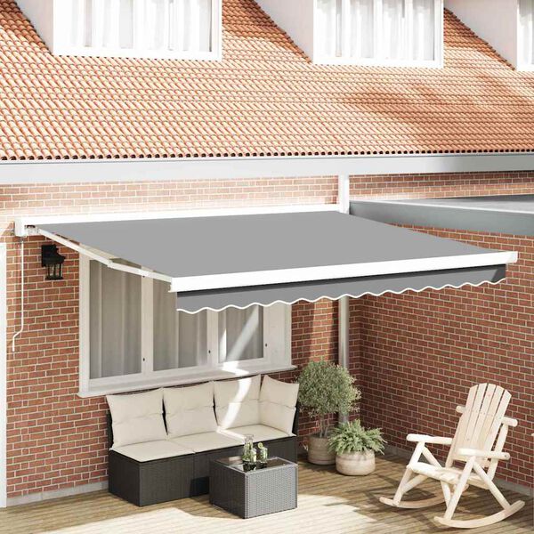 vidaXL Toldo Blanco 3 x 2,5 m Metal