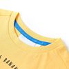 Camiseta infantil ocre claro 92