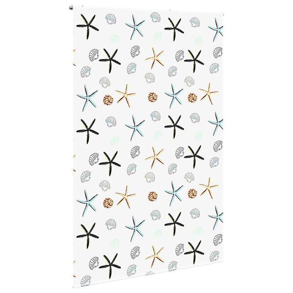 vidaXL Estor enrollable para ducha tela 150x240 cm ancho 146 cm