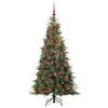 vidaXL &Aacute;rbol de Navidad artificial con ramas articuladas Verde 180 cm