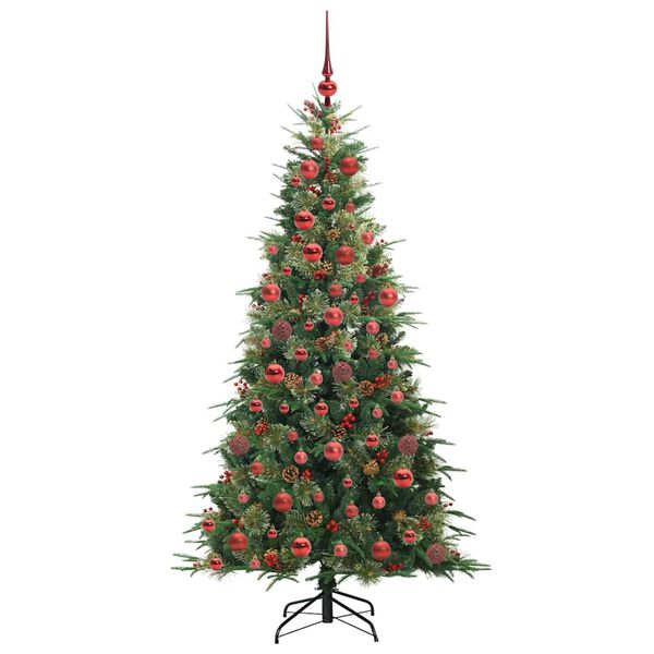 vidaXL &Aacute;rbol de Navidad artificial con ramas articuladas Verde 180 cm
