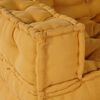 vidaXL Sof&aacute; modular 2 pcs Amarillo 140 x 70 x 56 cm tela