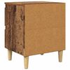 vidaXL Armarios de cama con caj&oacute;n 2 pcs Madera Vieja 40 x 35 x 50 cm