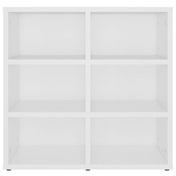 vidaXL Mueble zapatero blanco 52,5x30x50 cm