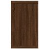 vidaXL Estante c&uacute;bico de pared 4 uds madera roble marr&oacute;n 80x15x26,5cm