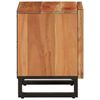 vidaXL Mesitas de noche 2 uds madera maciza de acacia 40x34x46 cm
