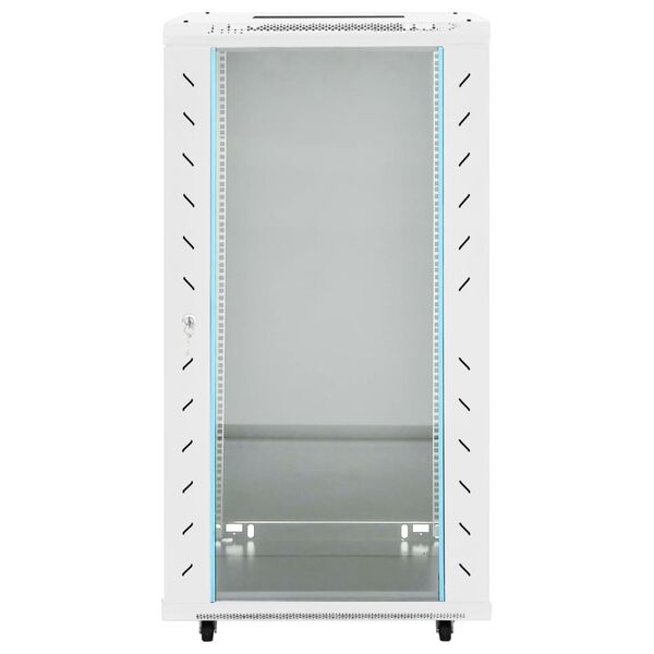 vidaXL Rack de servidores patas giratorias 22U 19" IP20 60x60x120 cm