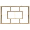 vidaXL Estanter&iacute;a pared madera ingenier&iacute;a roble Sonoma 85x16x52,5 cm
