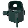 vidaXL Tensores de alambre para valla 50 uds acero verde 90 mm