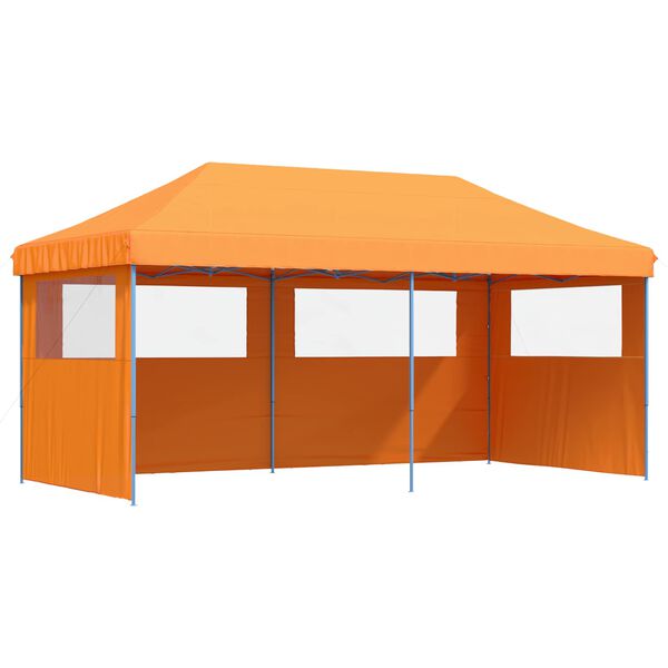vidaXL Carpa de Fiesta Naranja 292 x 580 x 315 cm Tela Oxford