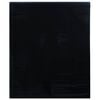 vidaXL L&aacute;mina de ventana esmerilada est&aacute;tica PVC negro 90x500 cm