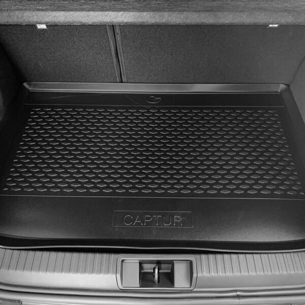 vidaXL Alfombrilla de maletero para Renault CAPTUR (2019-) goma