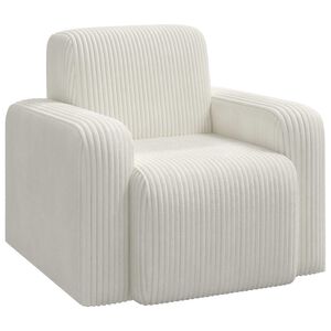 vidaXL Sill&oacute;n Crema pana
