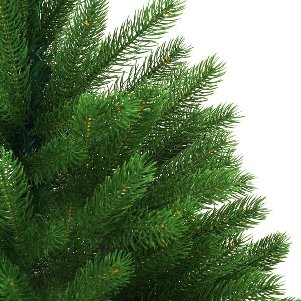 vidaXL &Aacute;rbol de Navidad artificial hojas realistas verde 240 cm