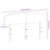 vidaXL Cabecero de madera maciza de pino 160 cm