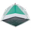vidaXL Tienda de playa impermeable apertura r&aacute;pida verde agua