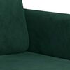 vidaXL Sill&oacute;n de terciopelo verde oscuro 60 cm